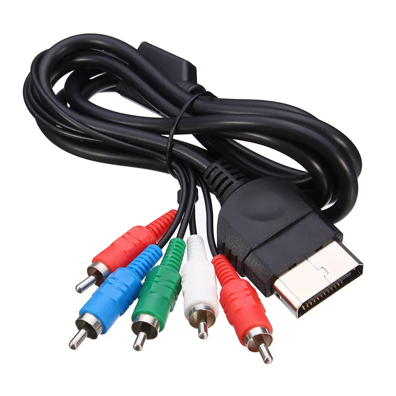 

ypbpr New HD TV Component Composite Audio Video AV Cable Adapter Cord High Definition For Microsoft For First Generation For XBO