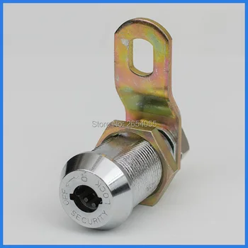 

5 pcs 28mm high security solid key display stand door cam lock with different keys