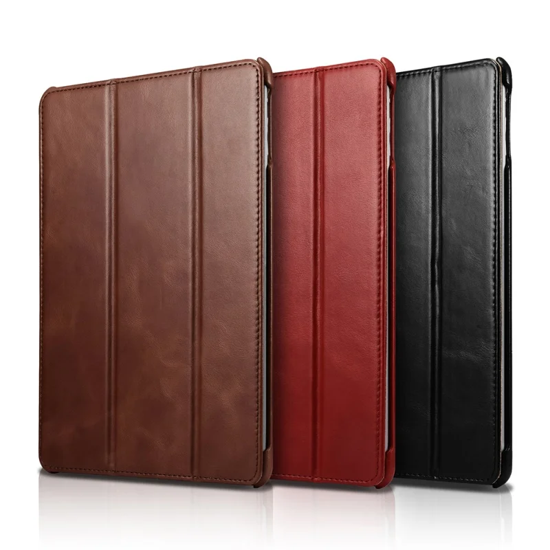 

iCarer Genuine Leather Case Cover for iPad 9.7 inch (2017) with Stand / Sleep / Wake Up Leather Case for iPad 9.7 inch (2018)