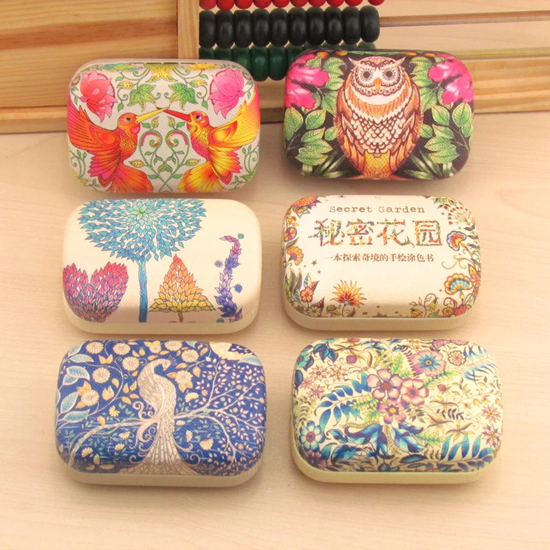 LIUSVENTINA Portable Leather Secret Garden Dandelion Peacock Owl Contact Lens Case with Mirror for Color Lenses Gift for Girls
LIUSVENTINA Portable Leather Secret Garden Dandelion Peacock Owl Contact Lens Case with Mirror for Color Lenses Gift for Girls