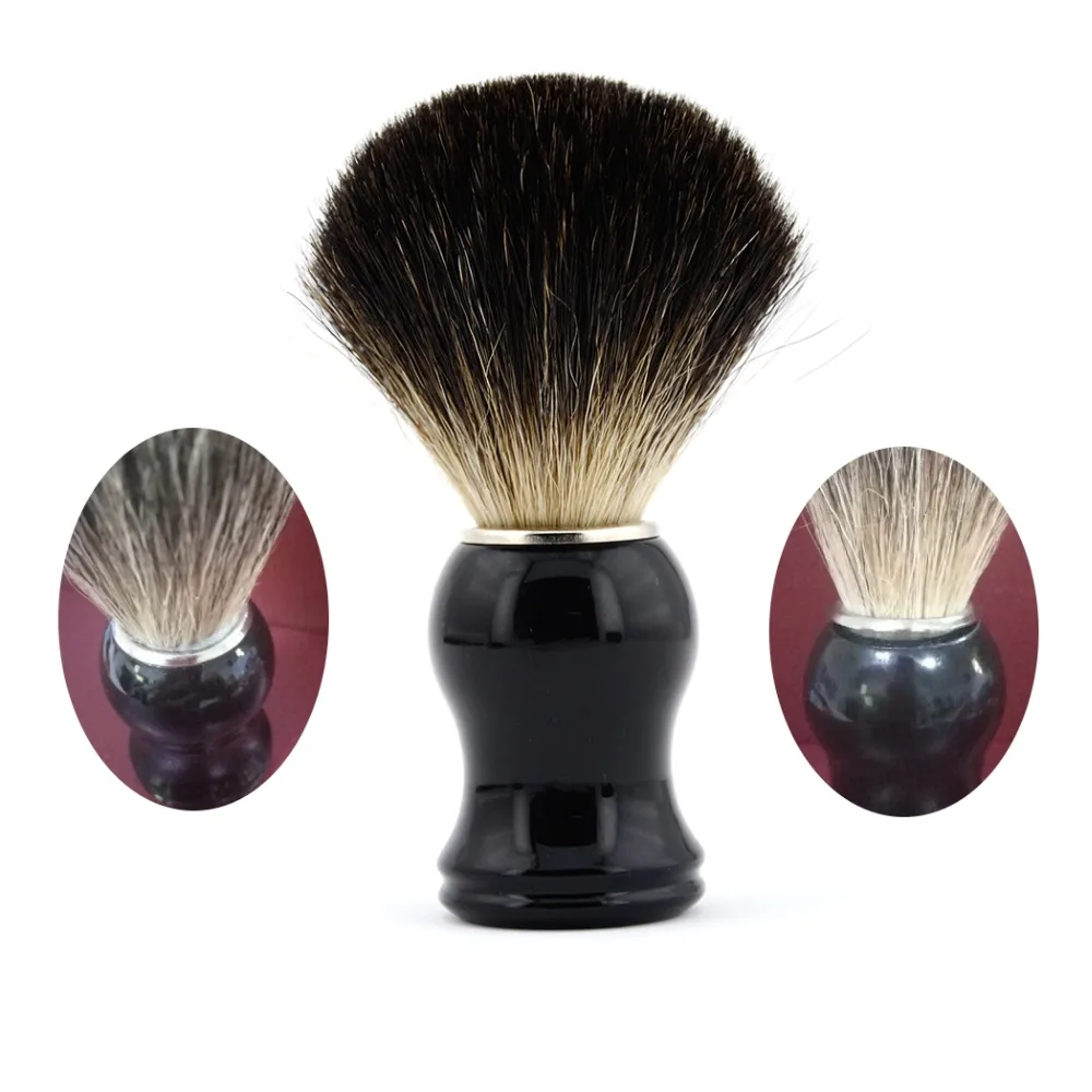

ZY Defective Pure Badger Hair Mens Shaving Brush badger knot shave brush man Fit For Safety razor Shaviang cream
