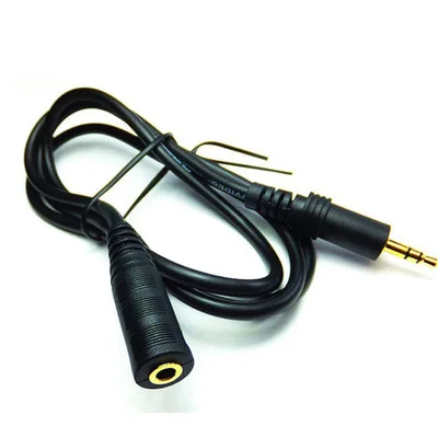 

1.5M 3.5MM M/F Male to 3.5 Female Audio Headphone Extension Cable for Plug Jack Stereo Car AUX TV Computer MP4