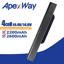 ApexWay 14,8 v A32-K53 Аккумулятор для ноутбука ASUS A31-K53 A42-K53 K53S X53E A53JC AK53JE A53JH A41-K53 K53 K53E X54C X53S X53