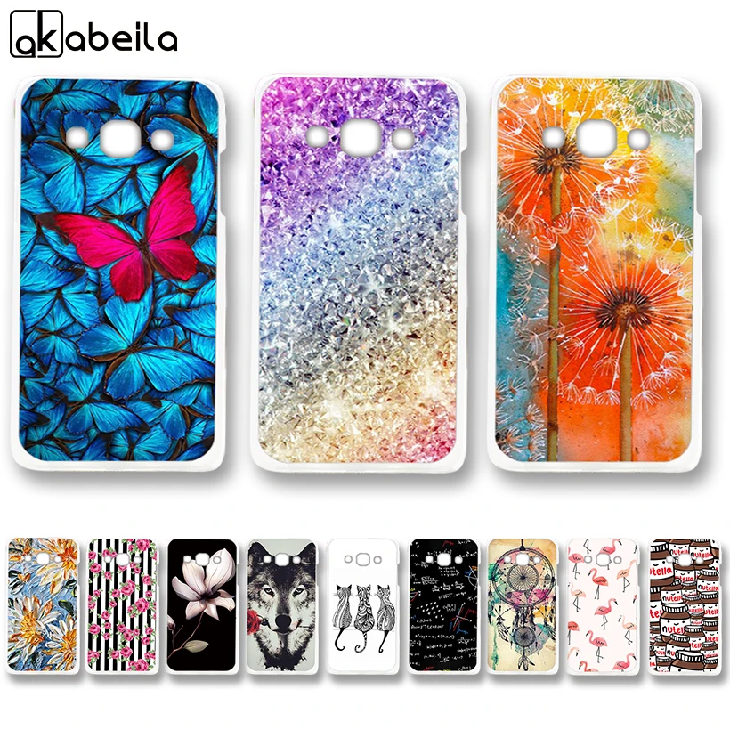 

AKABEILA Soft TPU Phone Cases For Samsung Galaxy J3 pro J3110 SM-J3119 J3118 J3119 J3Pro Covers Nutella Flamingo Bags