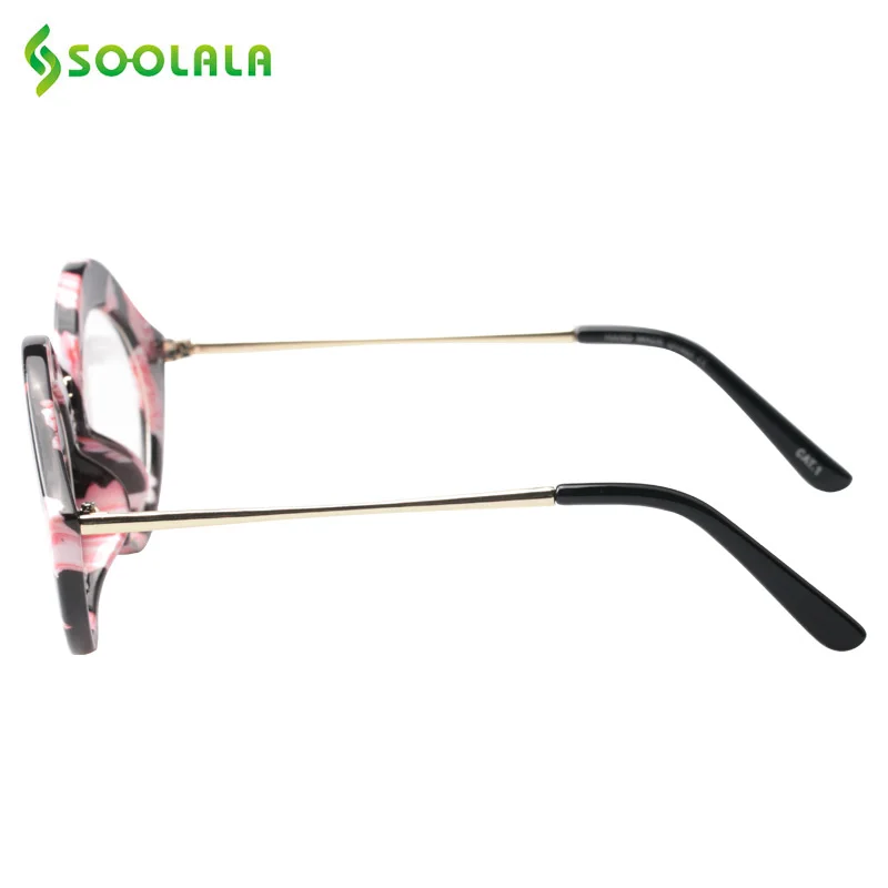 SOOLALA Cateye Reading Glasses Women Men Grade Cat Eye Presbyopia Reading Glasses 0.5 0.75 1.0 1.25 1.5 1.75 2.0 2.25 to 4.0
