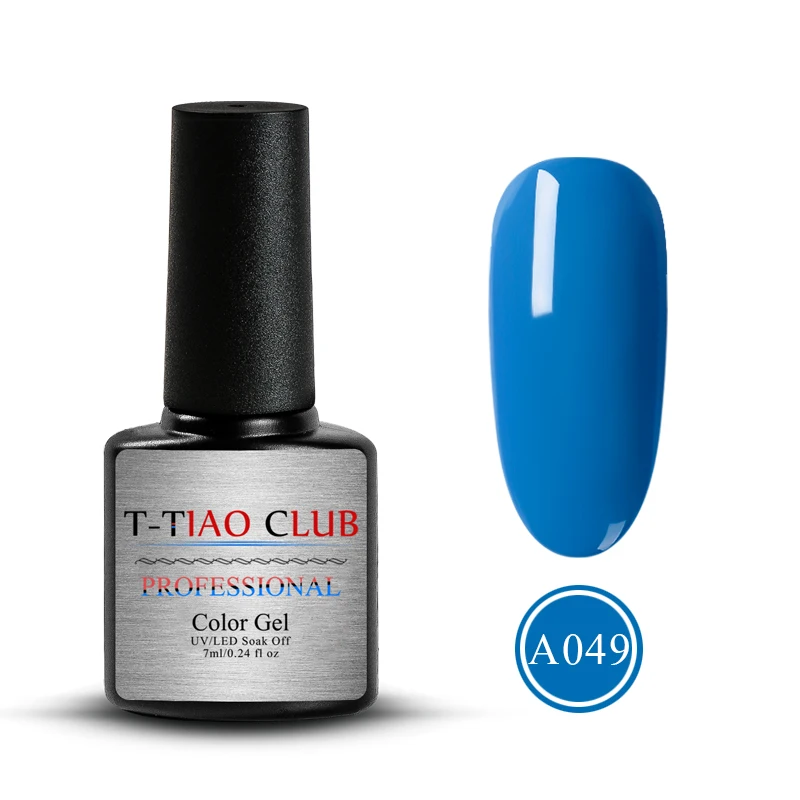 T-TIAO CLUB, 7 мл, чистый цвет, гель, матовый лак для ногтей, верхнее покрытие ногтей, замачиваемый, для маникюра, УФ-гель, лак, сделай сам, дизайн ногтей, маникюрный лак - Цвет: NM30345