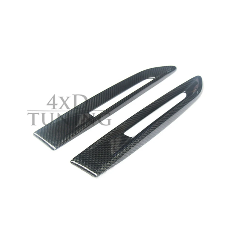 

For Jaguar XF Carbon Fiber Rear Fender Vent Trim Cover For Decoration XF Carbon Fender Trim Cover Add On Style 2016 2017 2018+