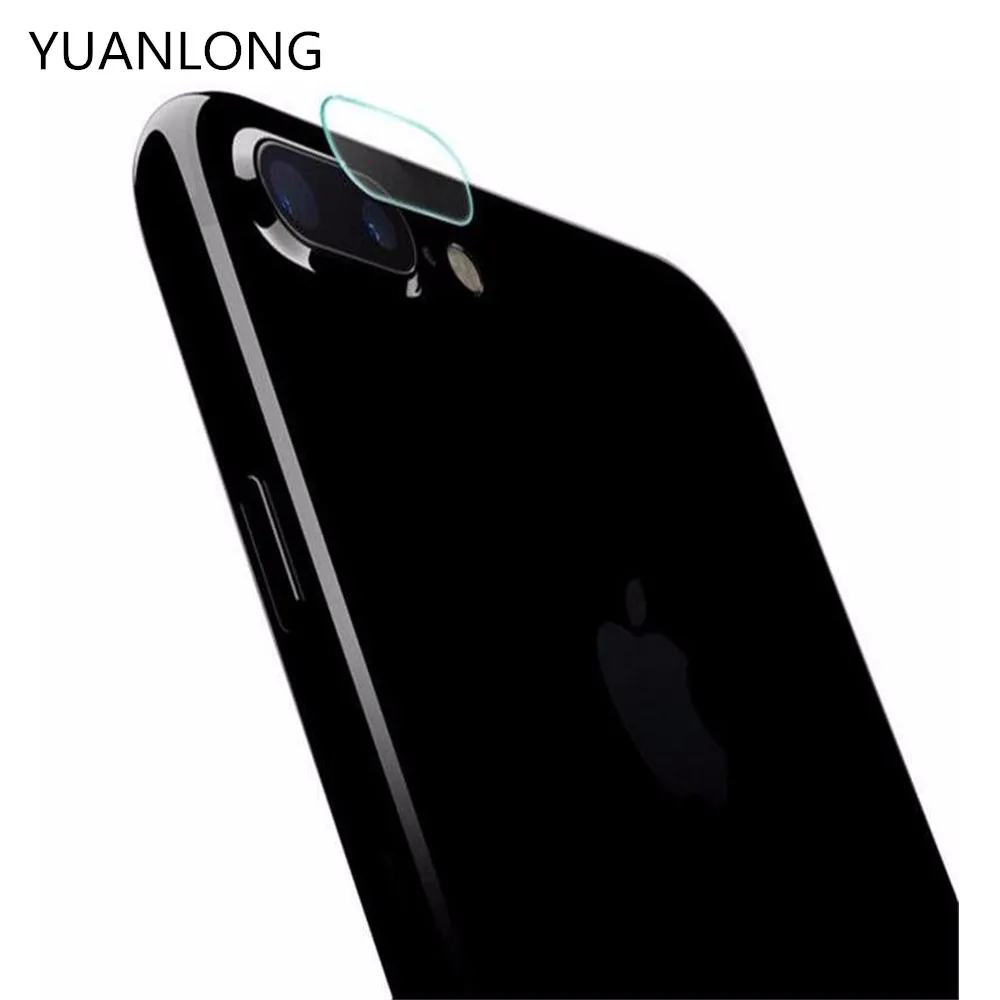 YUANLONG 2pcs Transparent Camera Lens Tempered Glass For iPhone 8 Plus Back Cover Screen Protector Film iPhone8 | Мобильные телефоны