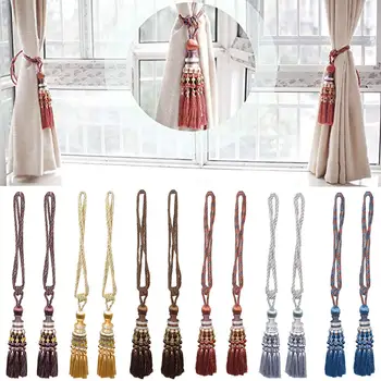 

Decorative Tassel Curtain Fringe Ropes Curtain Tieback Straps In Home Window Curtain Decorative Accessories Home Decor