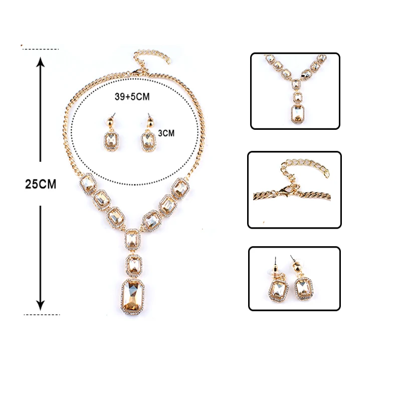 Свадебные украшения jiayijiaduo ювелирные изделия для вечеринки parure bijoux femme