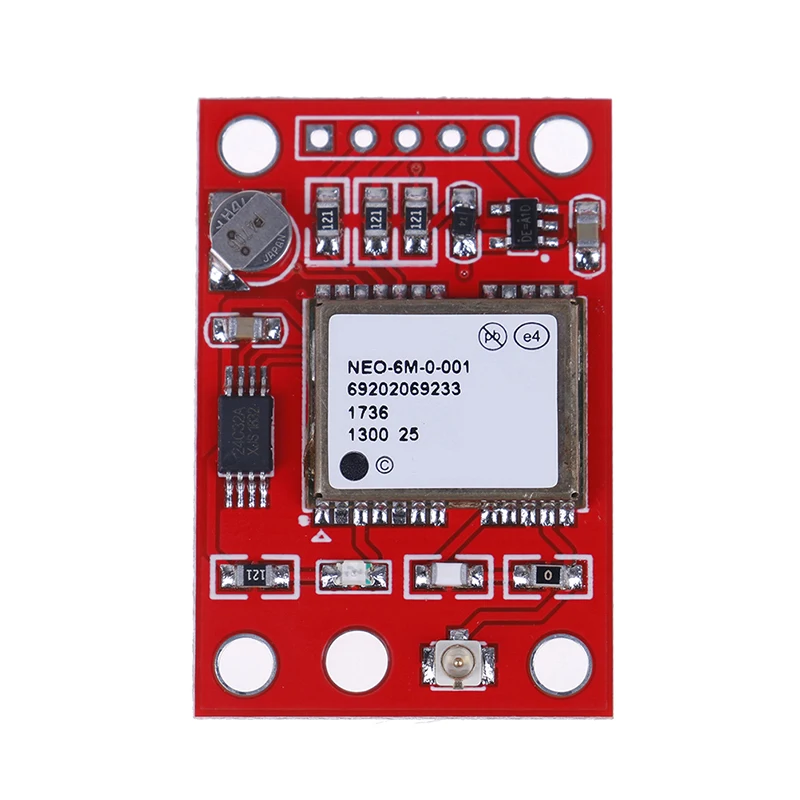 

1Pcs GY-NEO6MV2 NEO-6M Gps Module NEO6MV2 Board Red 3.6*2.4cm