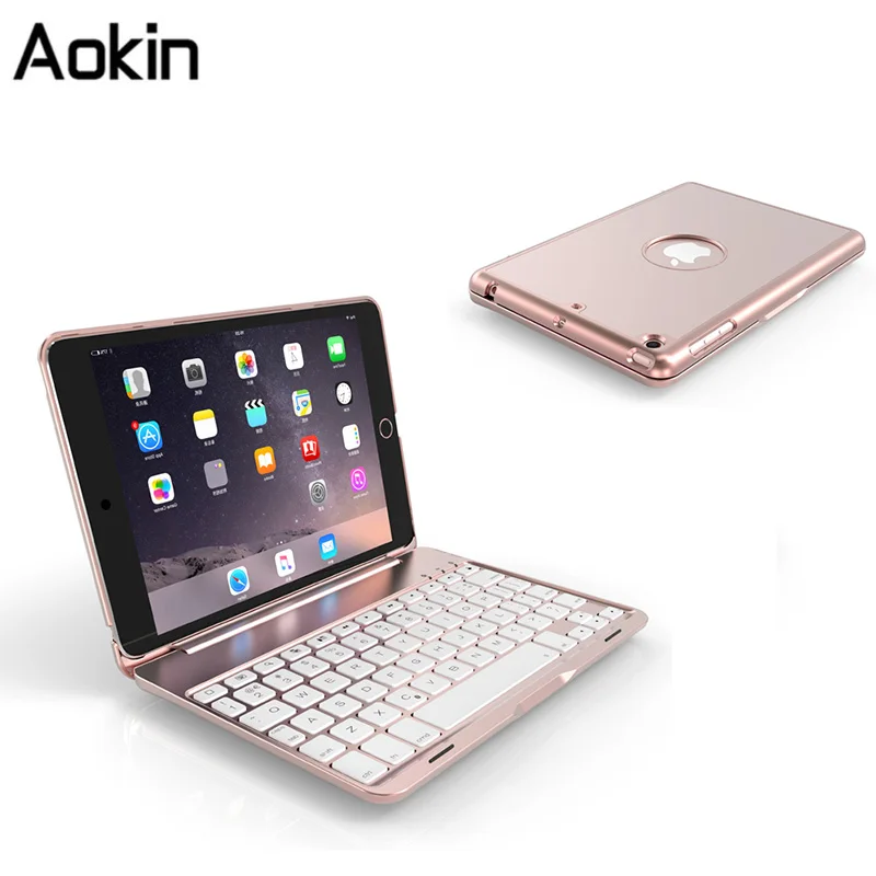 

For iPad Mini 1 2 3 Bluetooth Keyboard Smart Stand Holder Full Body Protective Keyboard Case Cover For Ipad Mini 1 ,Min2, Mini 3
