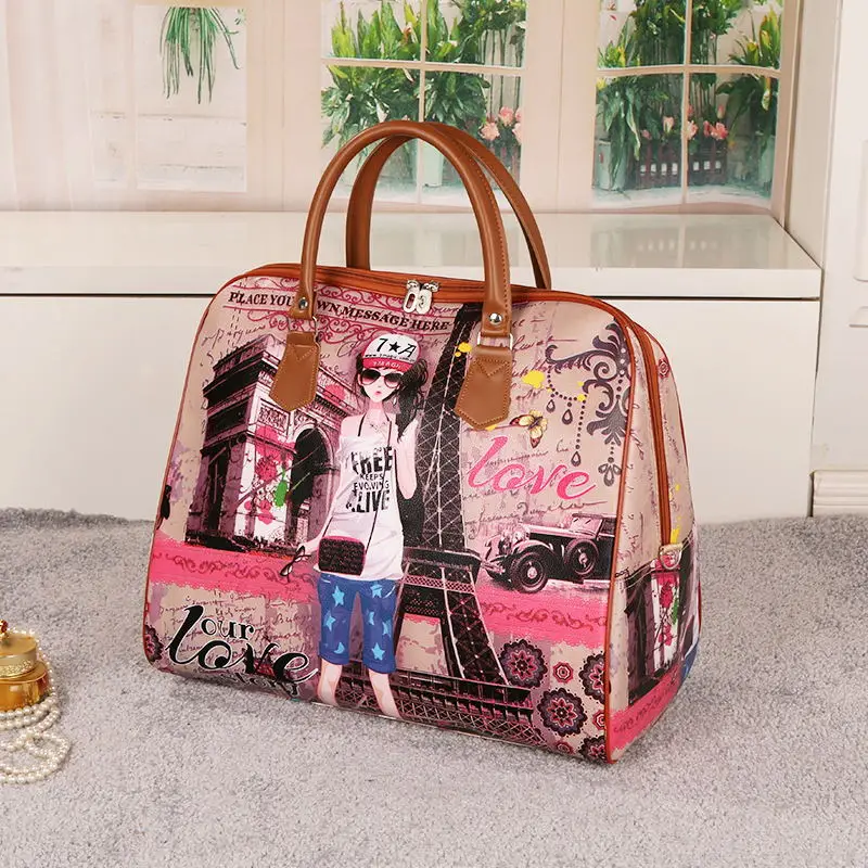 2020 Fashion Waterproof Women Travel Bag Large Capacity Portable Bag Travel Luggage Tote|luggage tote|luggage fashionwomen travel bags - AliExpress