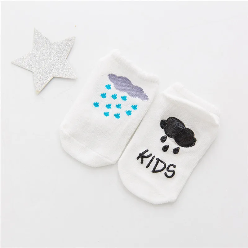 Милые кружевные сетчатые летние носки для новорожденных, хлопковые носки для маленьких девочек мультяшный Противоскользящий носок Calcetines Skarpetki Sokken - Цвет: White2