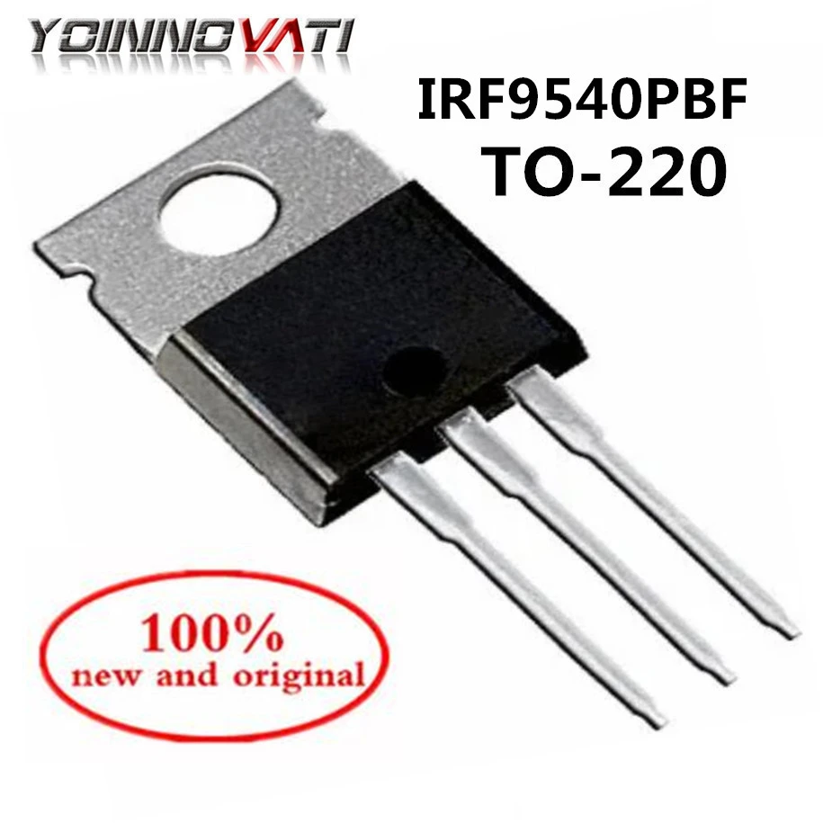 IRF9540PBF IRF9540 TO-220 field effect transistor 23A 100V 100% new and original switch socket