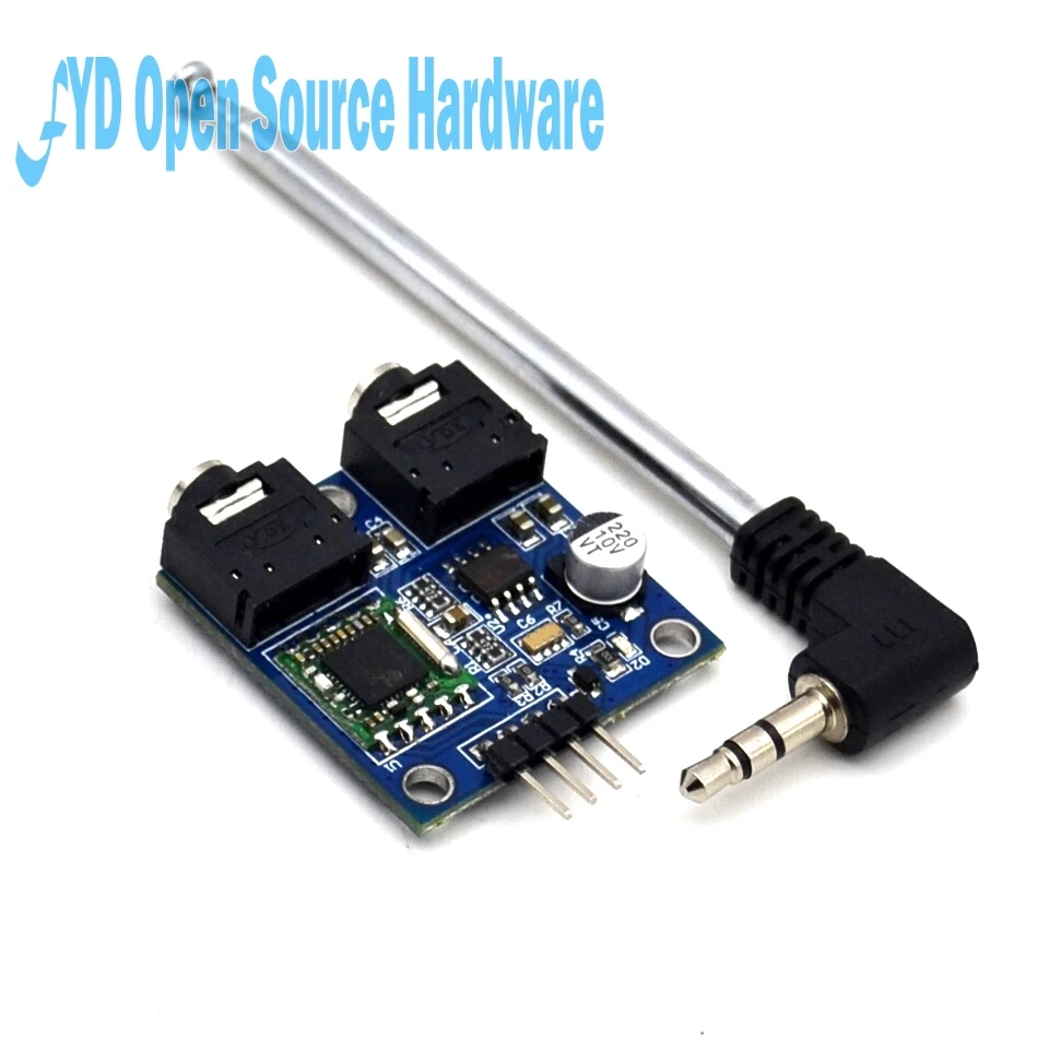 

TEA5767 FM Stereo Radio Module for 76-108MHZ With Free Cable Antenna