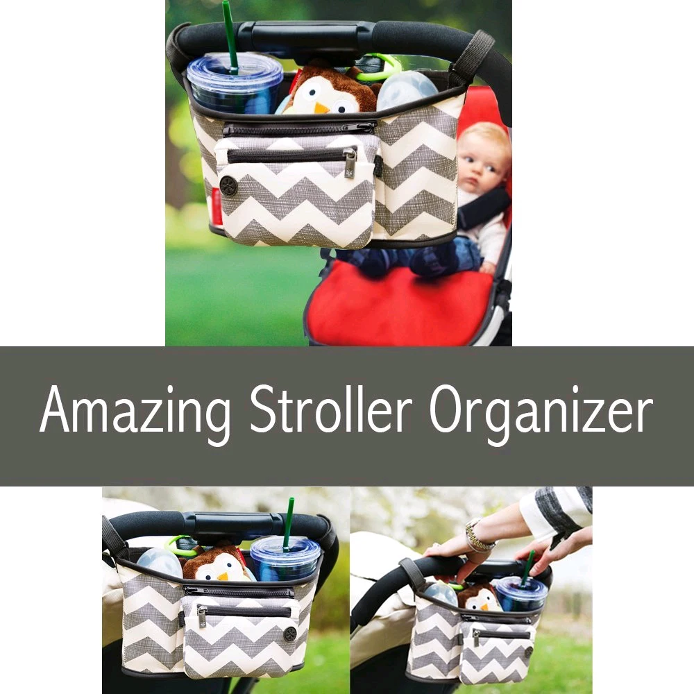 ABWE Best Sale Cartoon Baby Stroller Organizer Bag Large Capacity Diaper Bag Waterproof Bebe Carriage Storage Bag For Pram Str