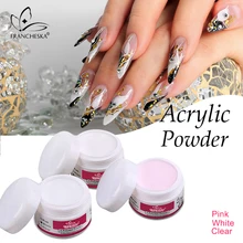 Francheska likit акриловый порошок акриловые ногти акрил nagels Унас acrilicas y гель acrylique ongle acrilic цвета розовый прозрачный белый