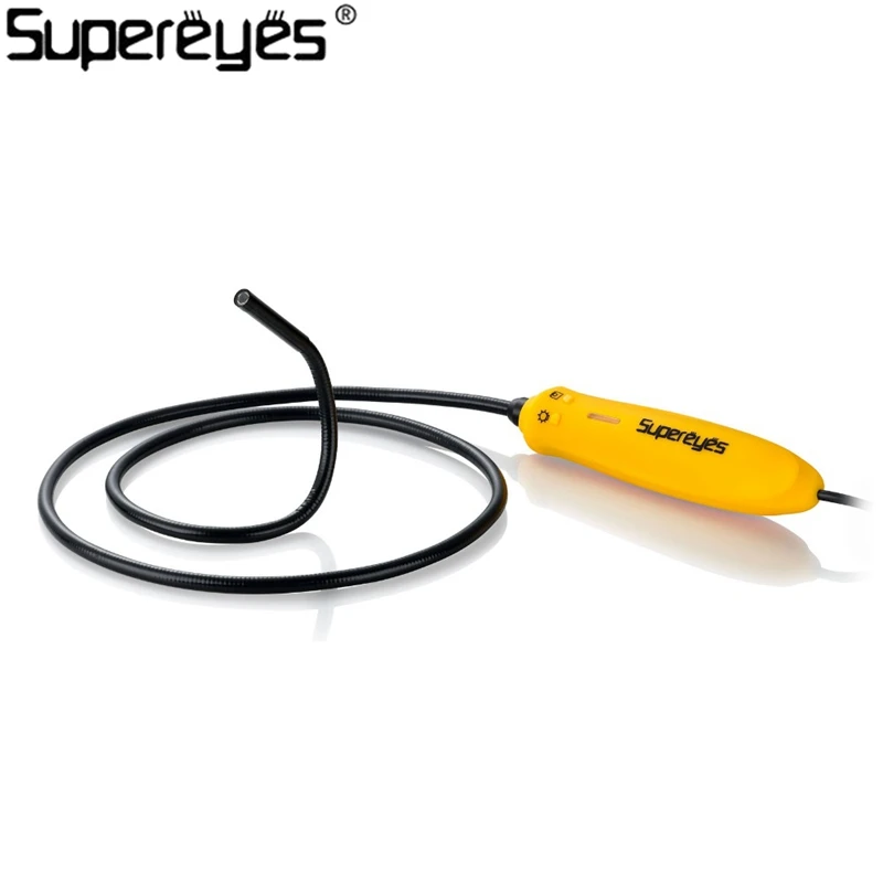 Бороскоп USB цифровой Водонепроницаемый трубы эндоскопа Камера 7 мм Videoscope
