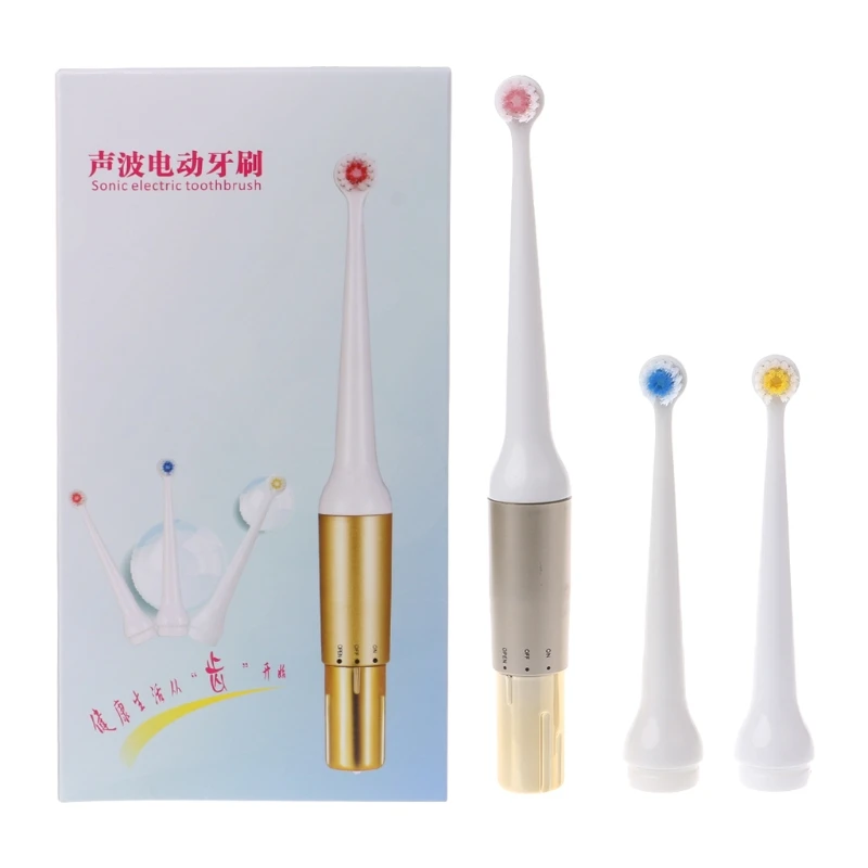 

1 set electric toothbrush with 3 brush heads Waterproof for kids and adults