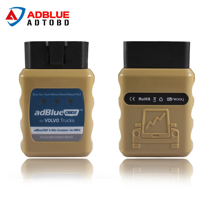 Newest AdblueOBD2 for VOLVO Trucks Adblue Emulator Adblue DEF Nox Emulator via OBD2 Adblue OBD2 for