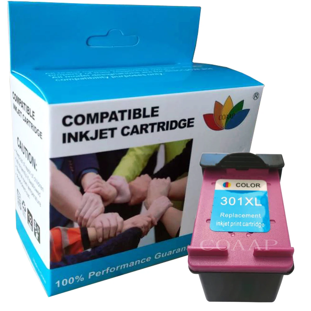 Сменные чернила COAAP для принтера hp301 hp 301 xl Deskjet 1000 1050 1510 2000 2050 2050S 2510 2540 3050a 3054|ink