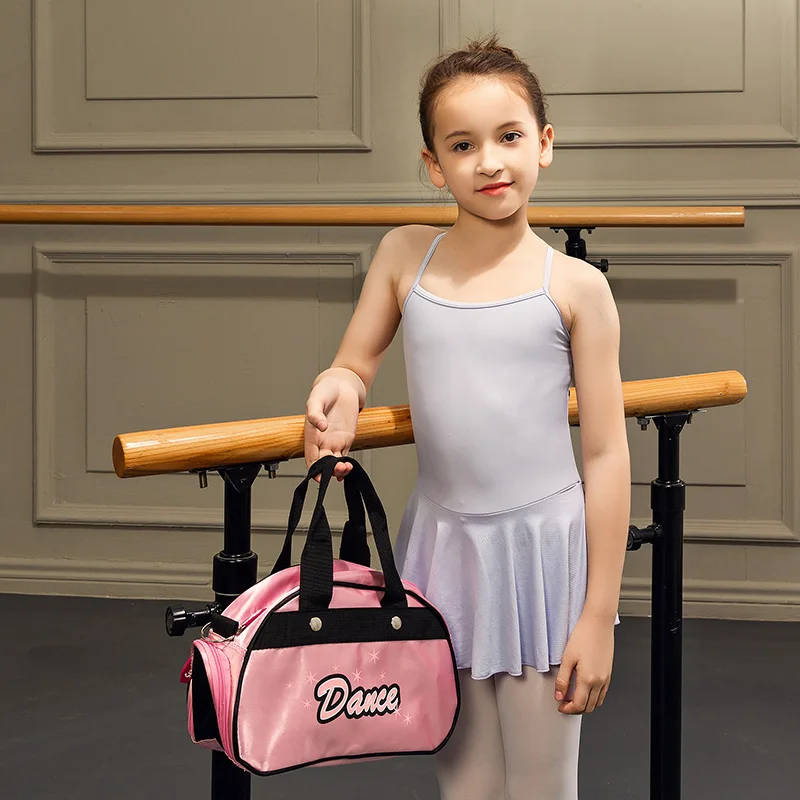 Sansha Girls 7L Small PU Ballet Dance Bag With Shoulder Straps Gym Sports Bag 325mm*114mm*193mm KBAG4 4