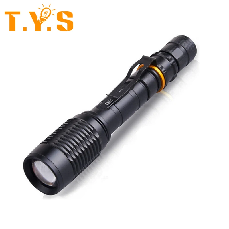 Professional 5 Mode Super Bright 3800LM Tactical Flashlight Zoom