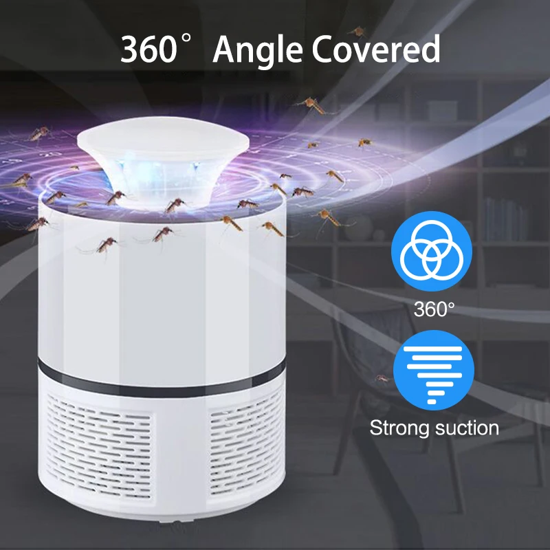  Goodland LED Mosquito Killer Lamp USB Anti Mosquito Electric Bug Zapper Silent Mosquito Trap For Ou - 32893615920