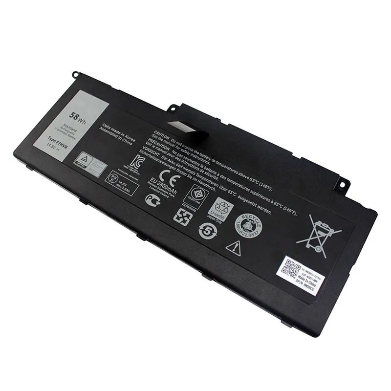 Аккумулятор для ноутбука Dell Inspiron 15 15r 14 8 17 5545 7537 7737 7000 7746 Series 7XINbox 58Wh 7437 V F7HVR G4YJM 062VNH