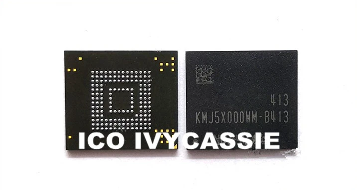 Kmj5x000wm B413 Emmc 4gb Emcp Bga153 Nand Flash Memory Ic Chip Used 100 Tested Good Integrated Circuits Aliexpress