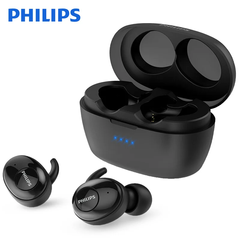 Original Philips SHB2505 Wireless Bluetooth Earphones 5.0 HIFI Fever Noise Reduction Stereo Headset with Portable Charging Box