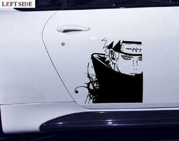 

LEFT SIDE Car Stickers 1 Pair Japanese Anime Door Stickers DIY Decal Car-Styling Accessories Decoration Creative Waterproof