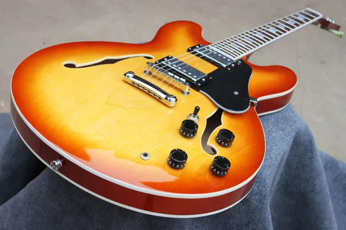 

G -Custom Shop ES335 ~~~ BLOCK Electric Guitar