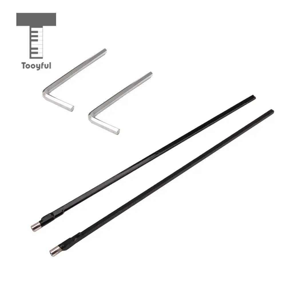 Tooyful 9mm Two Way Two Course Truss Rod Guitar Adjustment Tool for Guitar Repair with Wrench