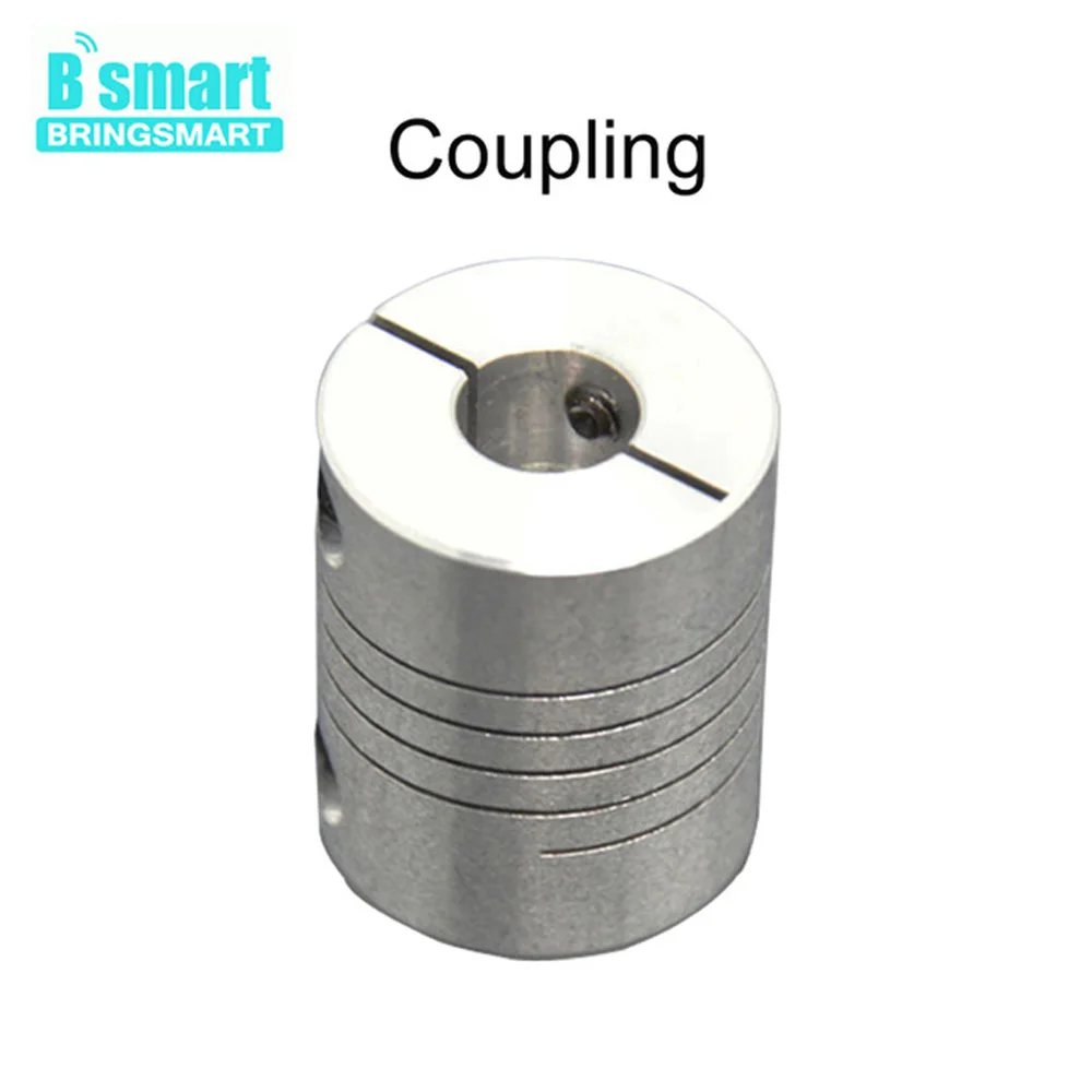 

Shaft Coupling 8MM to 10MM Aluminum Alloy Round Shape Of Shaft Coupler Use For DC Gear Motor Withstand Torque 15KG