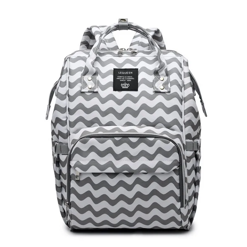 Online Lequeen Tas Popok Murni Pria Warna Mummy Perawatan Bayi Tas Popok 44 Cm Kapasitas Besar Tahan Air Bisnis Ransel Perjalanan tas