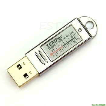 

USB Sensor Thermometer Temperature Measurement Control Alarm Data Logger Tester