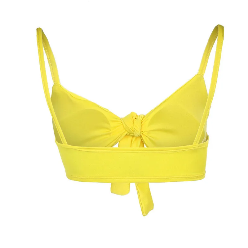 2019 Fashion Womens Bikini Set Swimsuit High Waist Ladies Bathing Suit Swimwear Beachwear Push-Up Padded Bra Swimwear A23# (30)