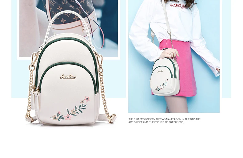 Just star women leather handbag 6