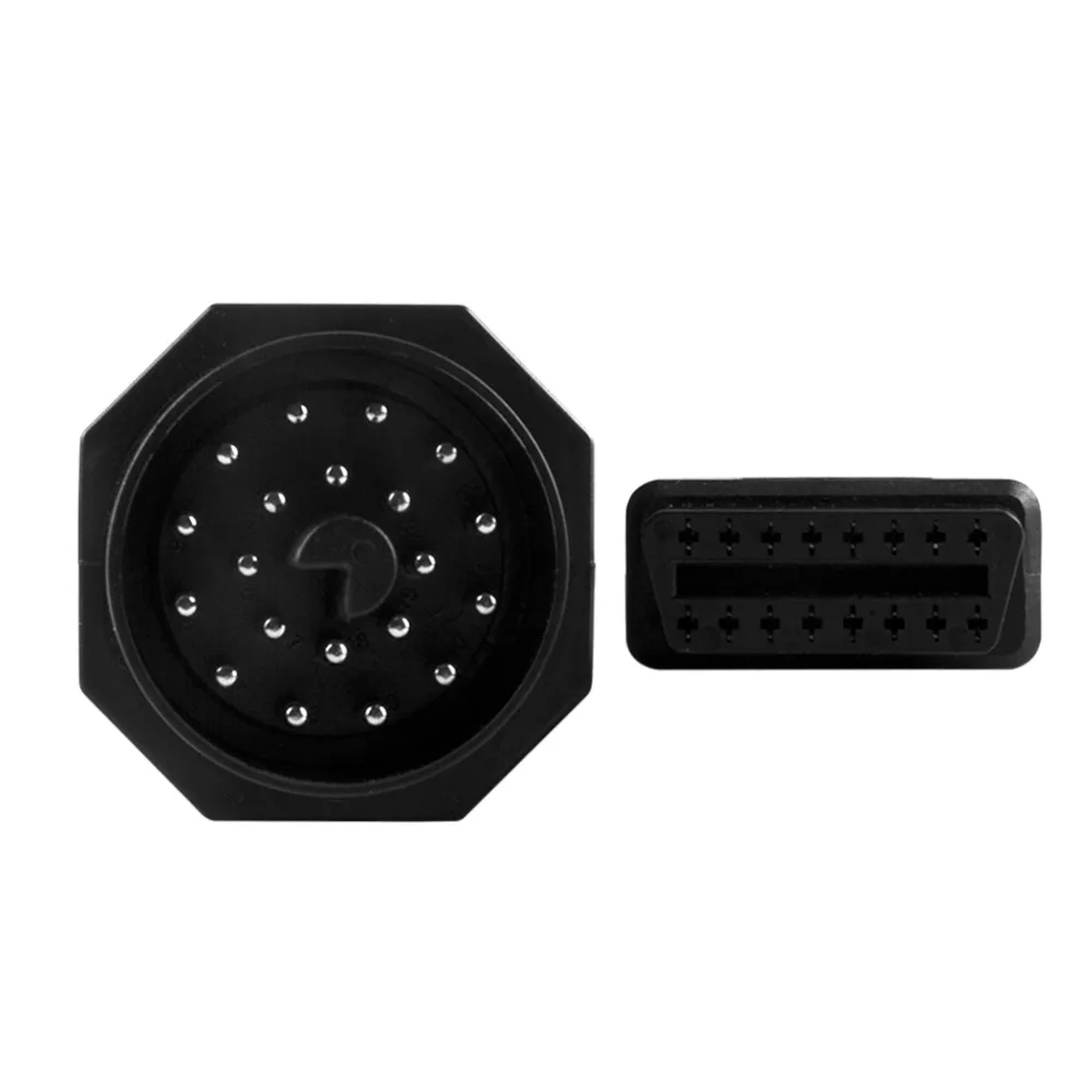 2018 качественный OBD ODB2 для BMW 20pin II адаптер 20 Pin к OBD2 16 контактный Женский Разъем E36 E39
