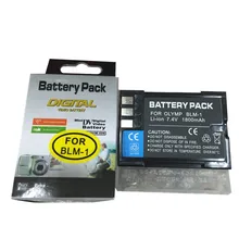 BLM-1 lithium battery BLM1 Digital camera battery for Olympus C-5060 C-7070 C-8080 E-30 E-300 E-330 E-500 E-510 E-520