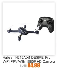 Hubsan H109S X4 PRO 5,8G FPV 1080P HD камера gps 7CH RC Квадрокоптер с 1 осью бесщеточный шарнир RC дроны уличные игрушки