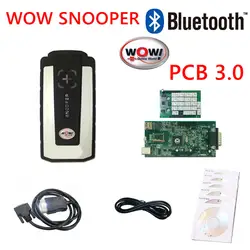 5 шт./лот WOW CDP pro snopper V3.0 зеленая доска v5.008r2 с keygen подарок obd OBD2 сканирования инструмент диагностики для грузовых автомобилей pro plus
