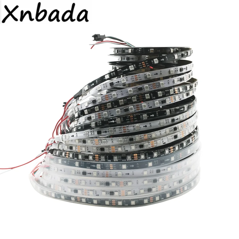 Высота светильник WS2811 светодиодный полосы 5050SMD RGB адресуемых 2811 интегральную