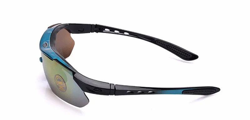 MELIFE, профессиональные велосипедные очки, поляризационные, для спорта на открытом воздухе, рыбалки, велосипеда, солнцезащитные очки, лыжные очки, UV 400, с 5 линзами, 5 цветов