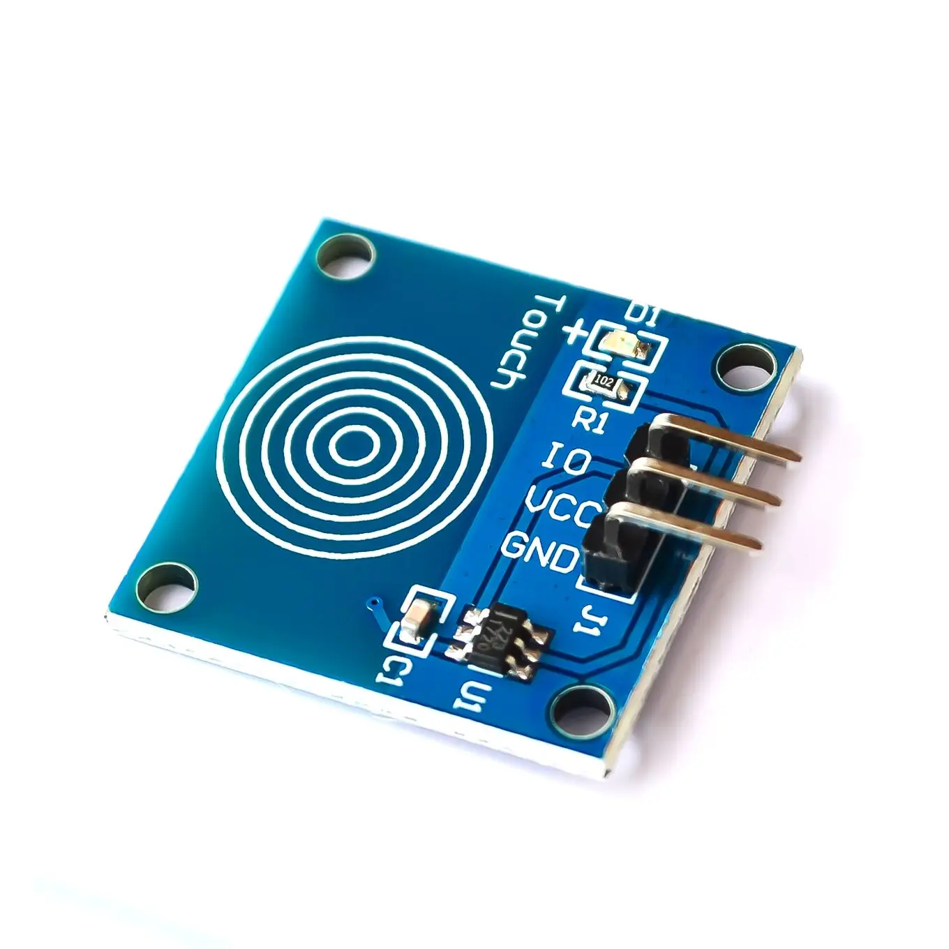 

Digital Sensor TTP223B Module Capacitive Touch Switch blue