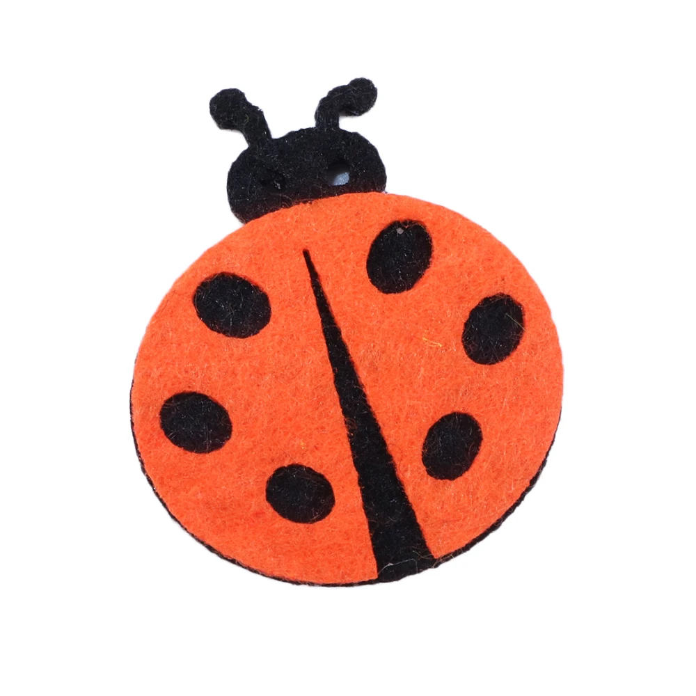 David accessories ladybug cherry snowman Christmas tree non-woven patch,DIY Halloween Decoration gift wrap,20Yc4261 - Цвет: 1069105003