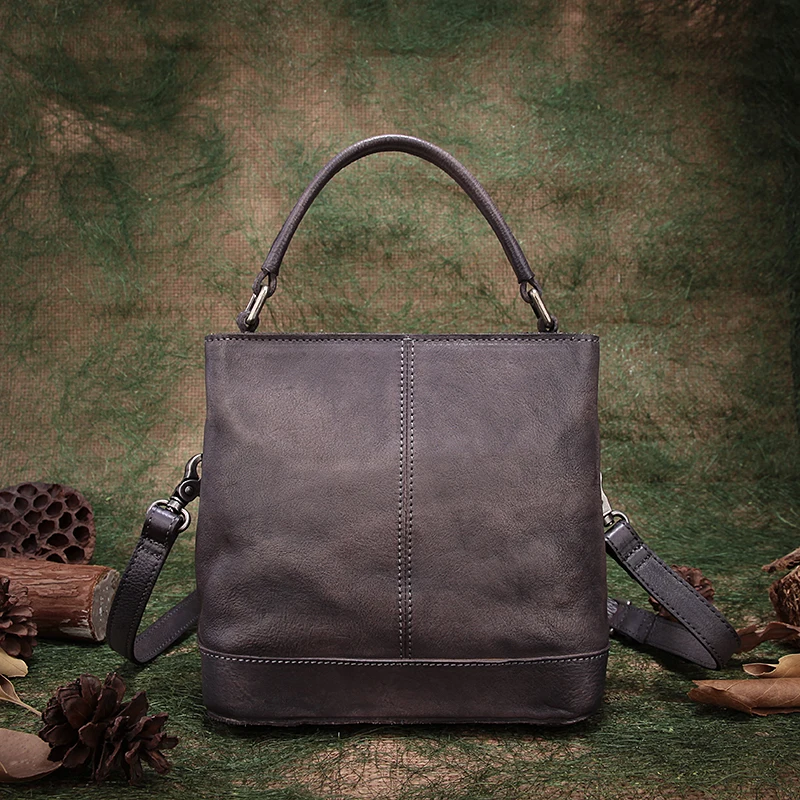 الرجعية حقيبة يد المرأة حقيبة كتف حقيقية جاكيت جلدي-مقبض حقيبة 2019 عارضة حقيبة ساعي اليدوية كبيرة قدرة حقيبة يد
