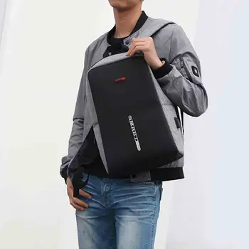 

2019 New Anti-thief Fashion Men Backpack Multifunctional Waterproof Laptop Bag Man USB Charging Travel Backpack Bag